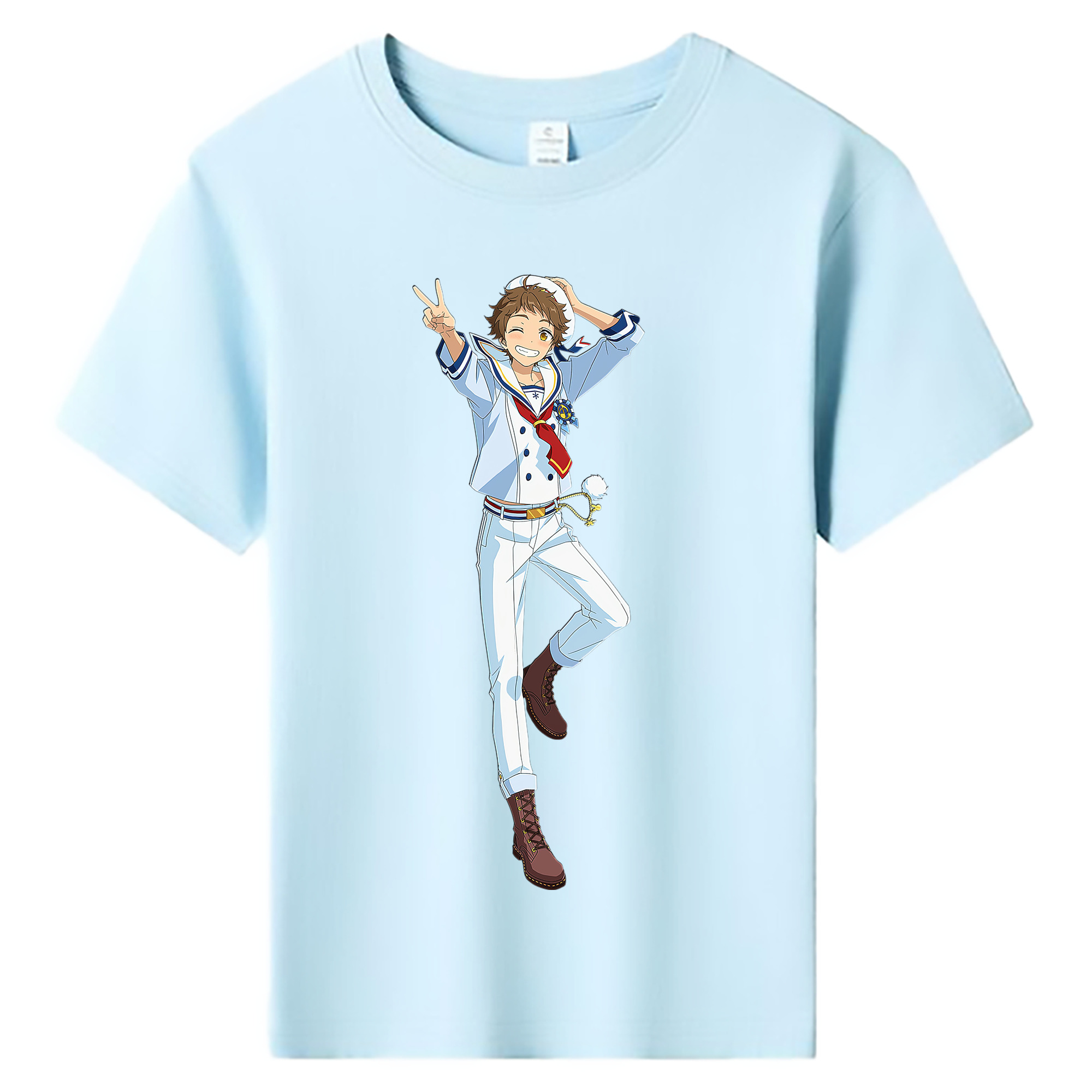 （画像用） あんさんぶるスターズ! Ensemble Stars 綿100％キッズTシャツ（フロントプリント）